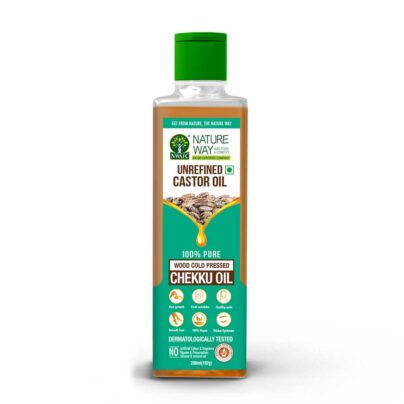 100%  Pure  Unrefined wood cold pressed castor oil